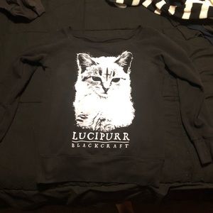 Blackcraft Cult Lucipurr sweater size medium
